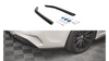Splitter BMW 3 G20 G21 M-Pack Tył Boczne v.2 Gloss Black