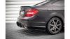 Splitter Mercedes-Benz C C204 W204 Facelift S204 Facelift Rear Side Gloss Black