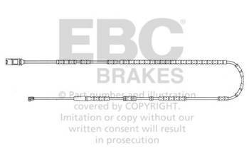 EFA145 - Czujnik zużycia klocków hamulcowych EBC Brakes BMW | Z4 (E89) | BMW | Z4
