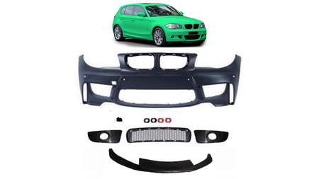 Bumper BMW 1 E81 E82 E87 E88 Front Spoiler