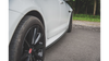 Diffuser Jaguar XJ X351 Side Skirts Gloss Black