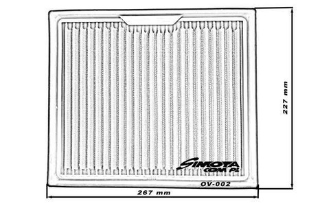 Wkładka Simota OV002 267x227mm