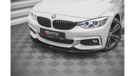 Splitter BMW 4 F32 F36 F33 M-Pack Front v.2 Gloss Black