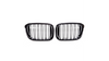 Grill BMW X3 G01 F97 X4 G02 F98 podwójne żeberka Gloss Black