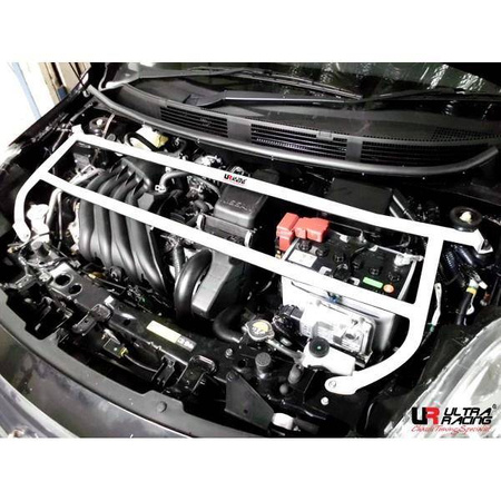 Nissan Almera 1.5 11+ UltraRacing 4P front upper Strutbar