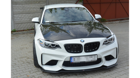 Splitter BMW 2 F87 M-Pack Przód Gloss Black