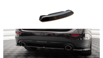 Splitter Infiniti Q50 S I Rear Central Gloss Black