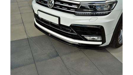 Splitter Volkswagen Tiguan II R-Line Front Gloss Black