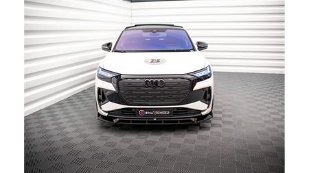 Splitter Audi Q4 e-tron Front v.2 Gloss Black