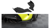 Splitter BMW 1 F40 M-Pack Rear Side Street Pro v.2 Black-Red + Gloss Flaps