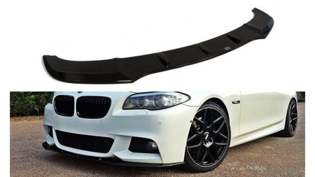 Splitter BMW 5 F10 F11 M-Pack Front v.1 Gloss Black