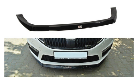 Splitter Skoda Octavia III RS Front v.2 Gloss Black