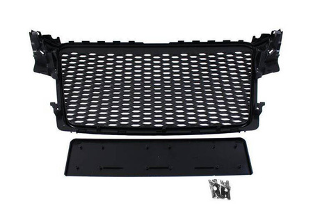 Grill Audi A4 B8 RS-Style Black PDC