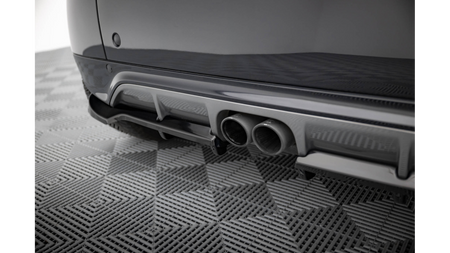 Splitter Brabus Smart Fortwo C451 Facelift Rear Central with Diffuser