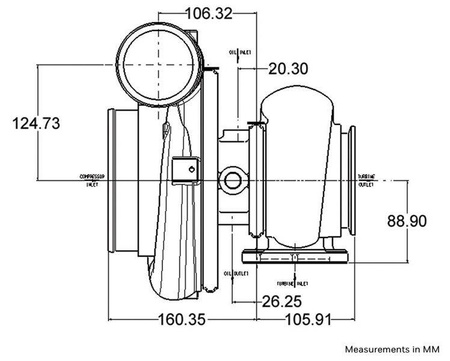 Garrett Turbocharger GTX4508R Super Core