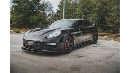 Splitter Porsche Panamera Turbo 970 Facelift Front v.1 Gloss Black