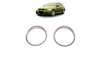 Sport Dashboard Rings Silver suitable for BMW 3 (E90) Sedan (E91) Touring (E93) Convertible (E92) Coupe 2005-2011