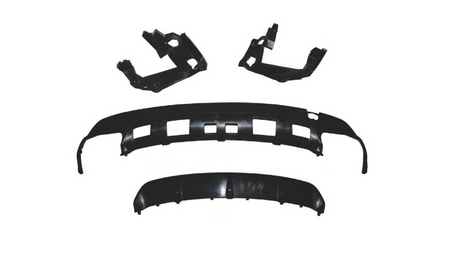 Dyfuzor Mercedes-Benz CLA C117, X117 Tył Matt Black