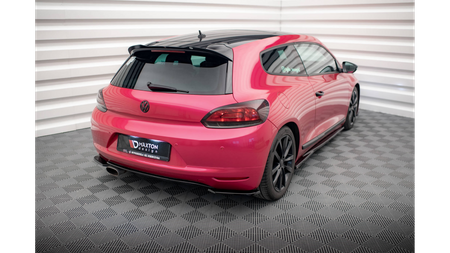 Splitter Volkswagen Scirocco III Tył Boczne Gloss Black