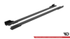 Side Skirts Hyundai Veloster N Mk2 Street Pro Black + Gloss Flaps