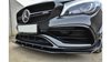 Splitter Mercedes-Benz CLA A45 AMG C117 Facelift przód v.1 Gloss Black