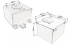 Fuel tank 60L TurboWorks Aluminum