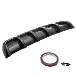 Universal Car Rear Bumper Diffuser Black