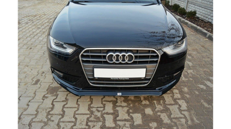 Splitter Audi A4 B8 Facelift przód v.2 Gloss Black