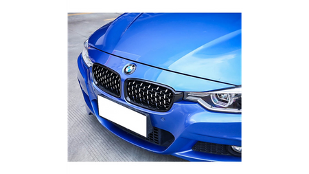 Grill BMW 3 F30 F31 Gloss Black & Chrome