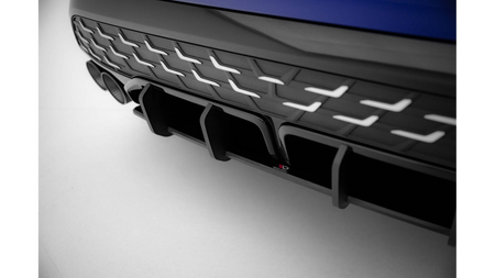 Dyfuzor Audi S3 8Y Facelift Tył Street Pro Black-Red