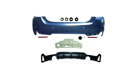 Bumper BMW 4 F32 F33 F36 Rear with Diffuser