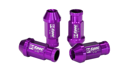 Wheel lug nuts D1Spec Replica Race M12x1,25 Purple