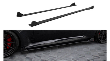 Dokładka BMW 2 G87 M-Pack Progi Street Pro v.2 Black-Red
