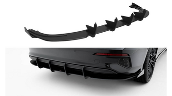 Dyfuzor Audi A3 8Y Tył Street Pro Black + Gloss Flaps