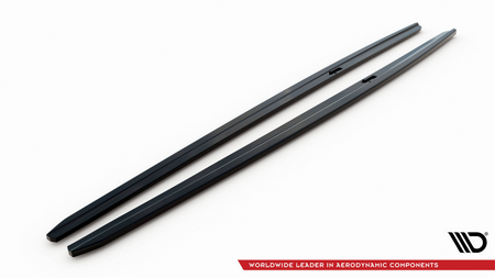 Diffuser BMW 5 F10 F11 M-Pack Side Skirts v.2 Gloss Black