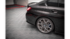 Splitter BMW 3 G20 G21 M-Pack Rear Side Street Pro v.1 Black-Red