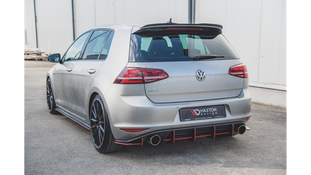 Dyfuzor Volkswagen Golf 7 GTI Tył Racing Durability v.1 Red