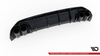 Diffuser Audi A3 8Y S-Line Rear Valance + Exhaust Ends Imitation Black