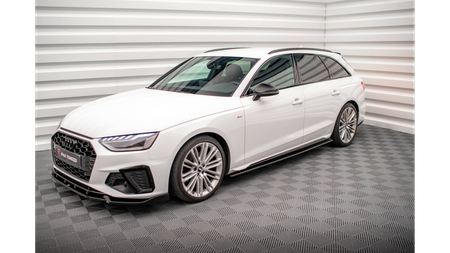 Diffuser Audi A4 B9 Side Skirts Gloss Black