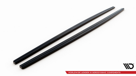 Diffuser BMW 5 F10 F11 M-Pack Side Skirts Gloss Black