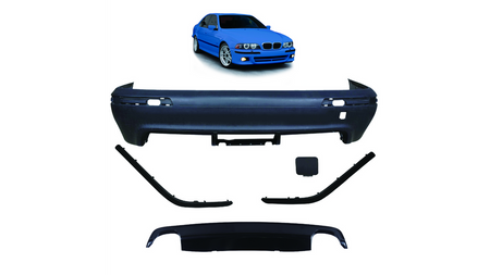 Bumper BMW 5 E39 Rear with Diffuser