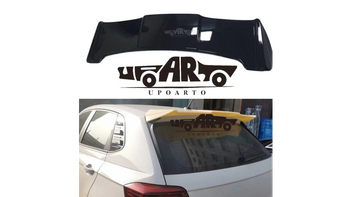 Spoiler Volkswagen POLO VI Gloss Black