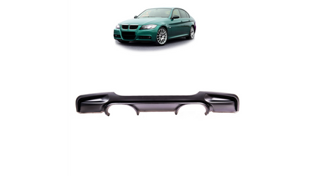 Diffuser BMW 3 E90 E91 Rear Matt Black