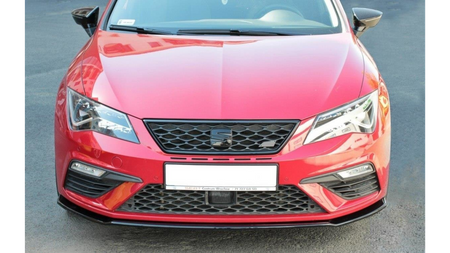 Splitter Seat Leon Cupra FR III Facelift Front v.2 Gloss Black