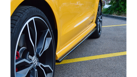 Diffuser Audi S1 8X Side Skirts Gloss Black