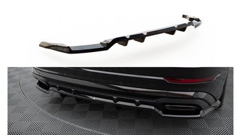 Splitter Audi SQ8 Q8 S-Line Mk1 Facelift Rear Central with Diffuser v.1