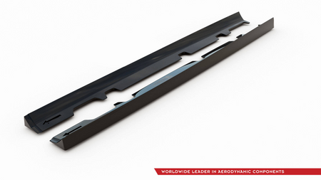 Diffuser Ford Fiesta VIII ST ST-Line Side Skirts v.2 Gloss Black