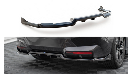 Splitter BMW iX I20 M-Pack Rear Central with Diffuser