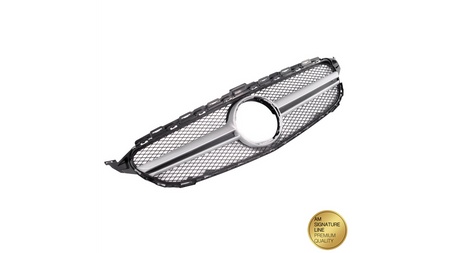 Grill Mercedes-Benz C W205 S205 A205 C205 Silver A-Type