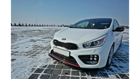 Splitter Kia Ceed II GT GT-Line Proceed przód v.1 Gloss Black